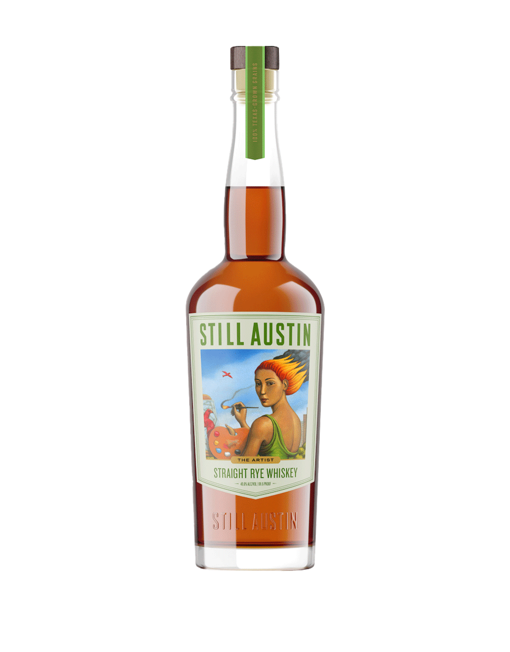 STILL AUSTIN STRAIGHT RYE WHISKEY "THE ARTIST"
