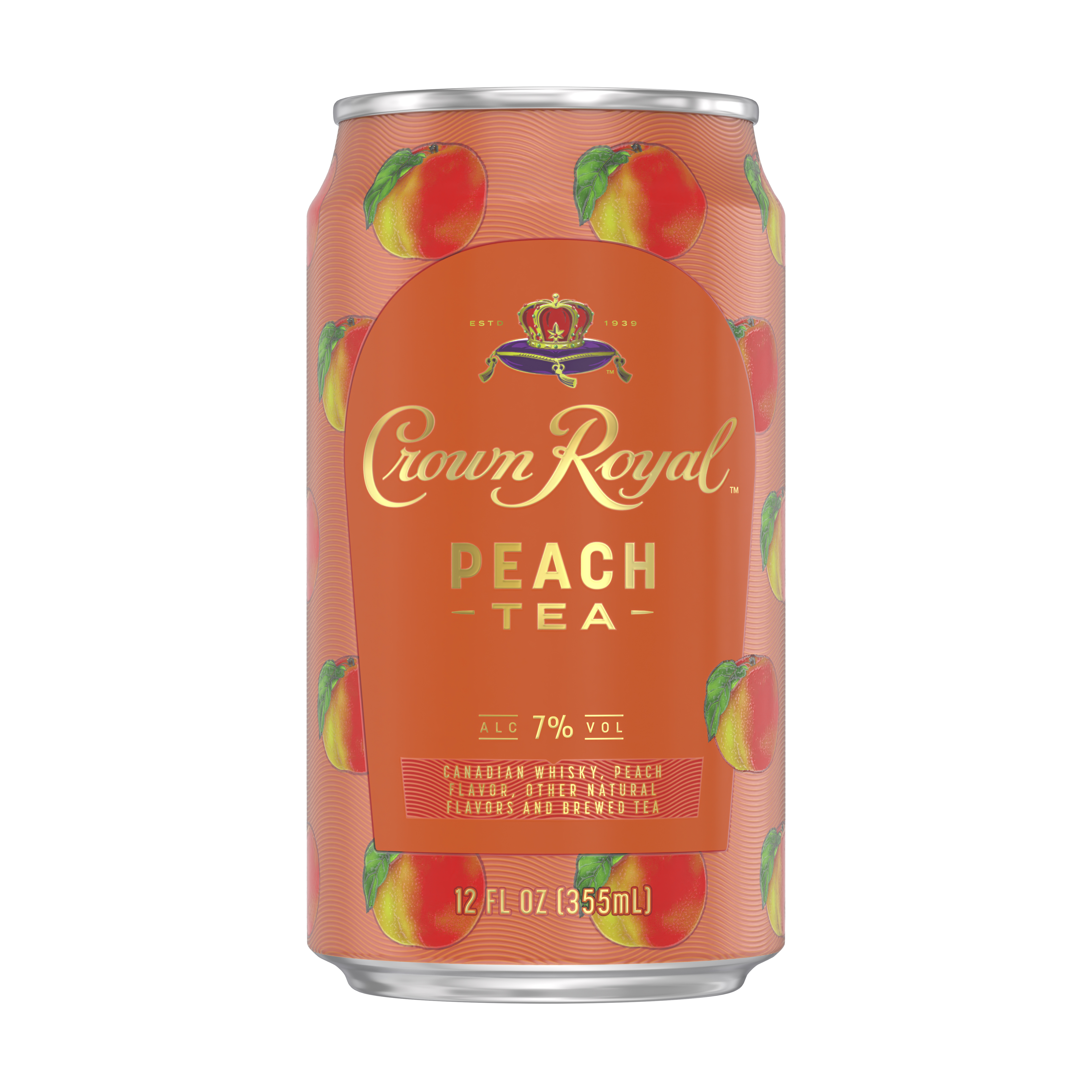 CROWN ROYAL PEACH TEA CANADIAN WHISKY COCKTAIL