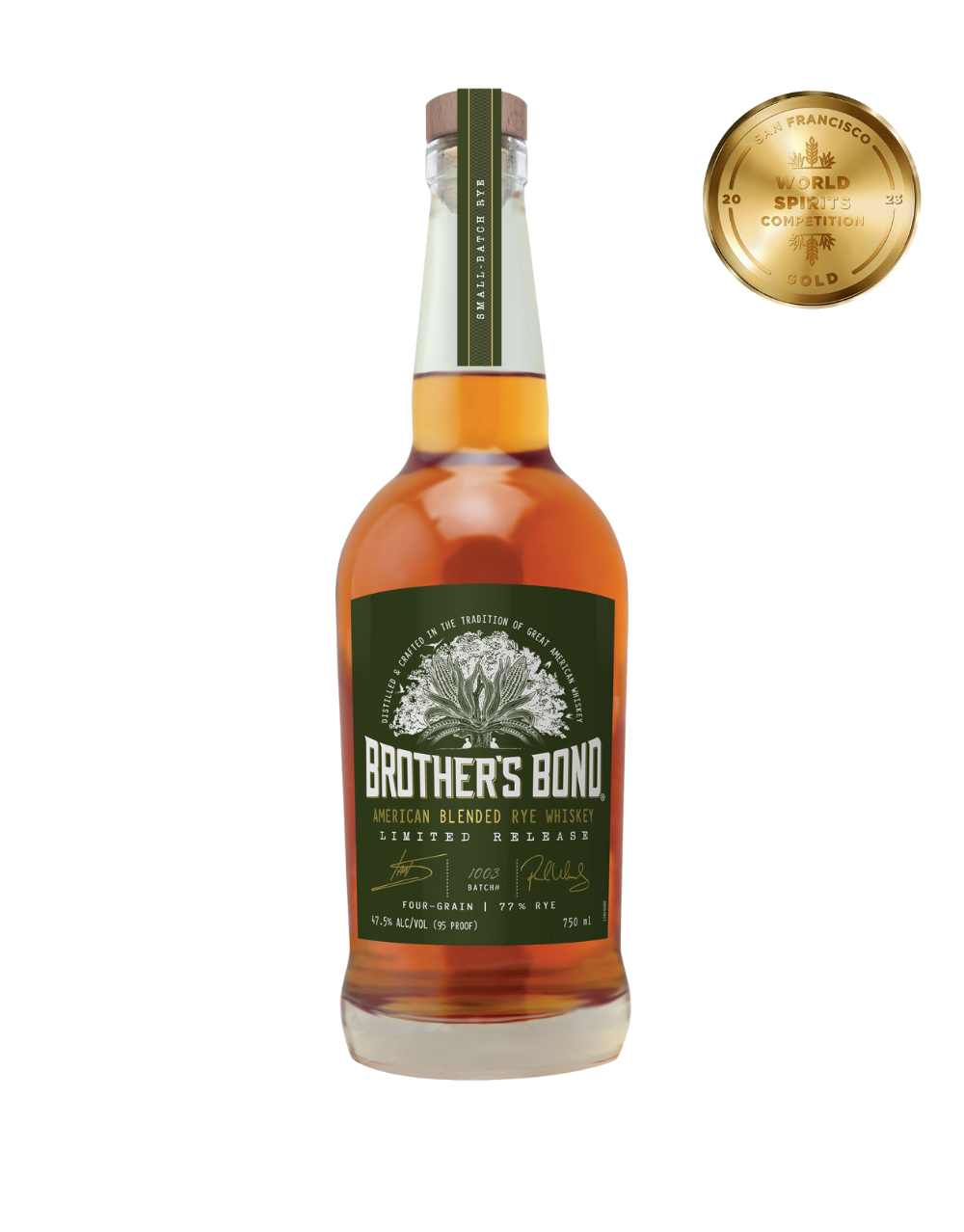 BROTHER'S BOND AMERICAN BLENDED RYE WHISKEY