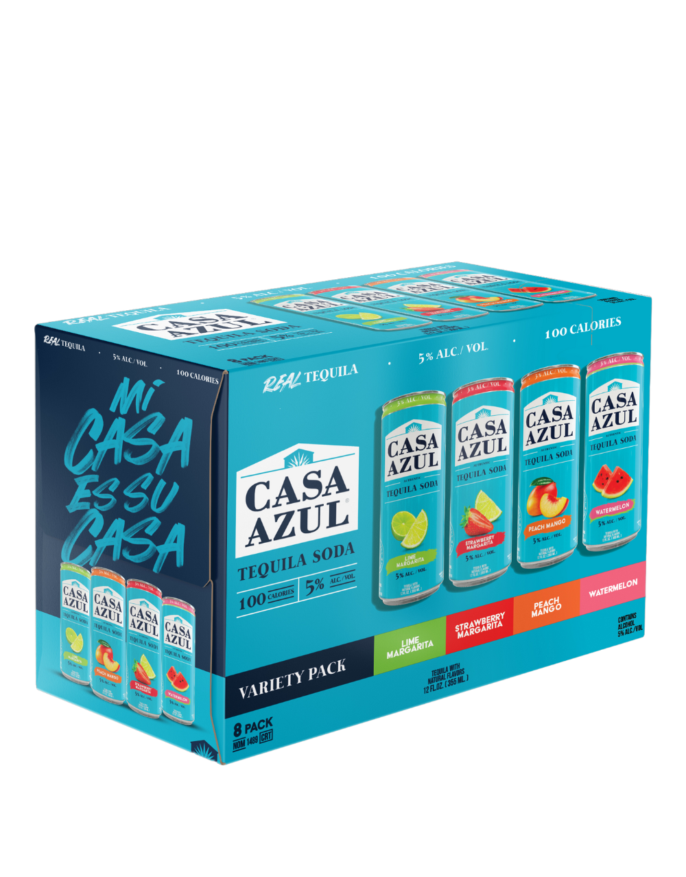 CASA AZUL TEQUILA SODA VARIETY PACK