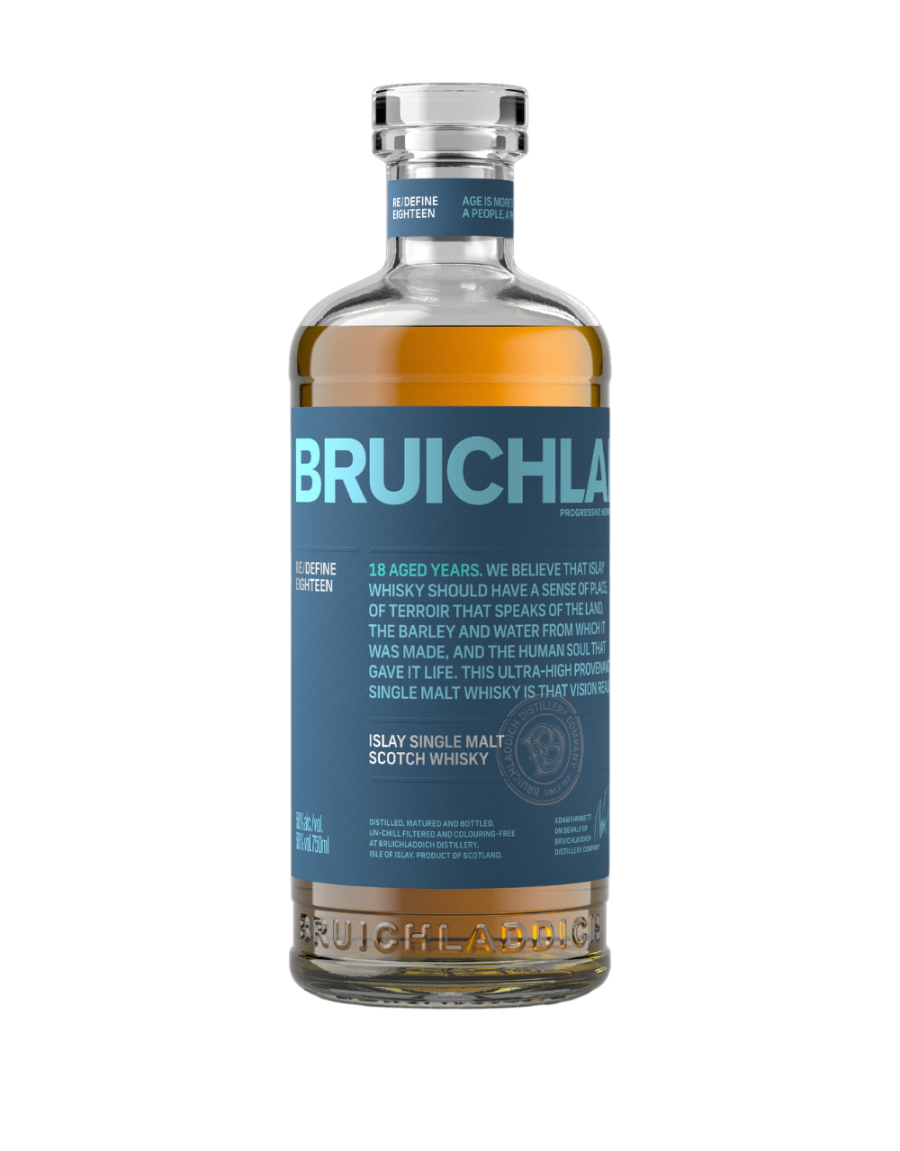 BRUICHLADDICH® EIGHTEEN SINGLE MALT SCOTCH WHISKY