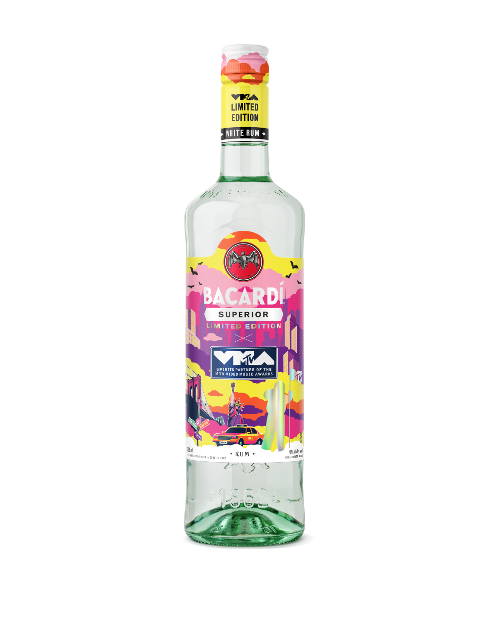 BACARDI X MTV VMA 2024 LIMITED EDITION BOTTLE