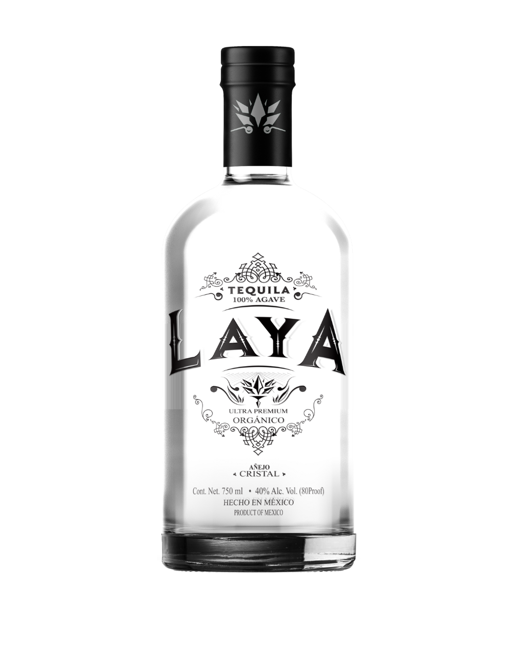 LAYA AÑEJO CRISTALINO ORGANIC TEQUILA