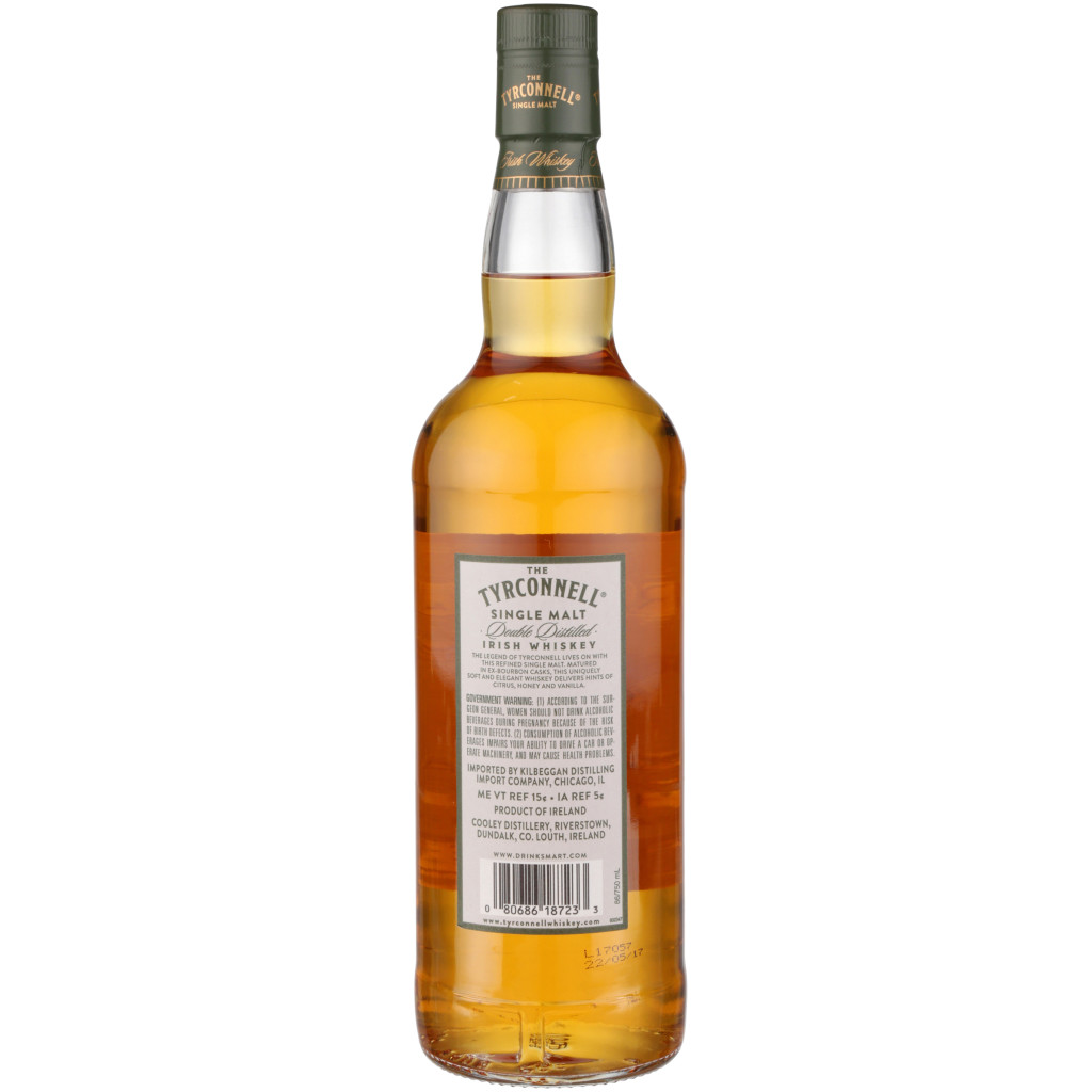 The Tyrconnell® Single Malt Irish Whiskey | ReserveBar