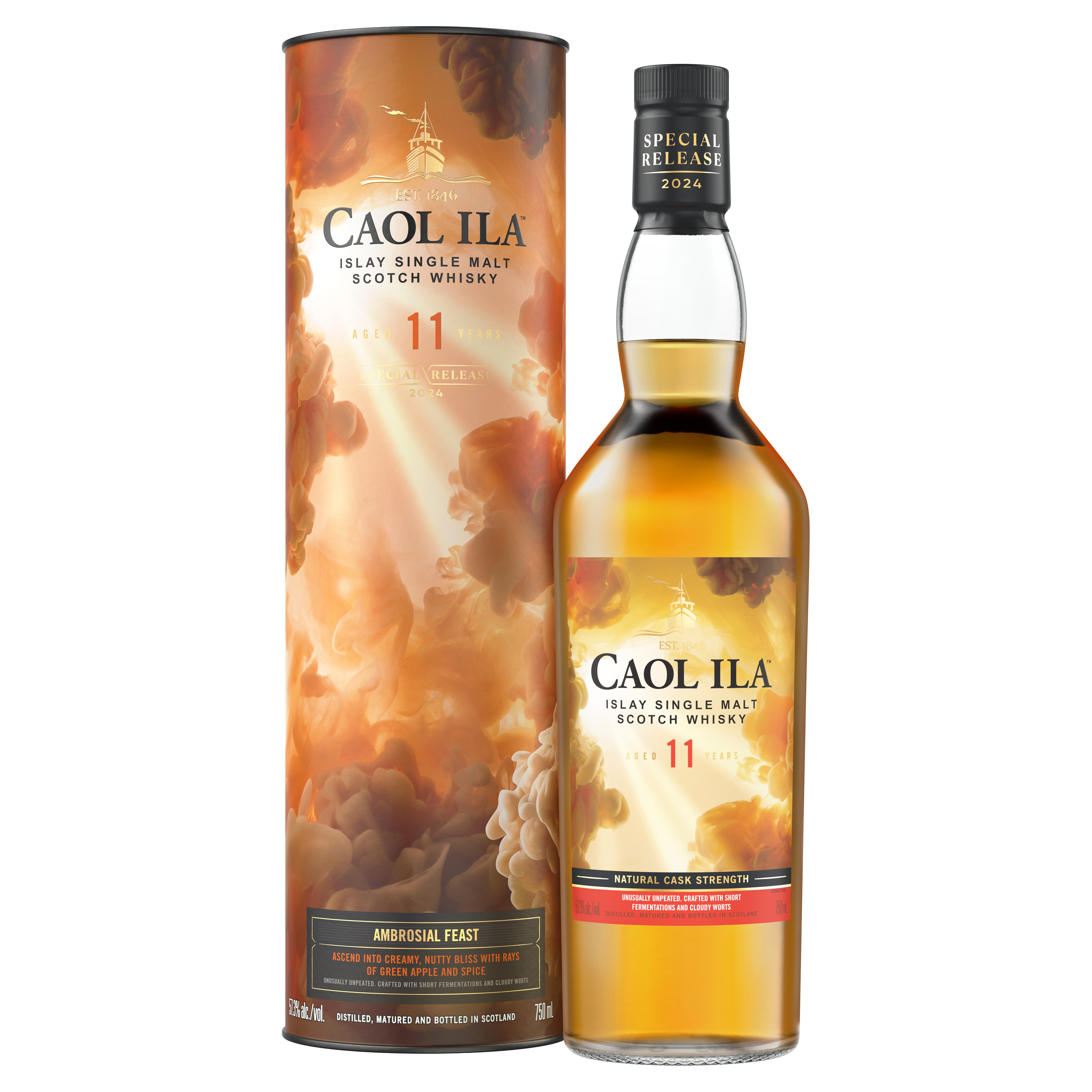 Caol Ila Ambrosial Feast 11 Year Old Special Release 2024 Single