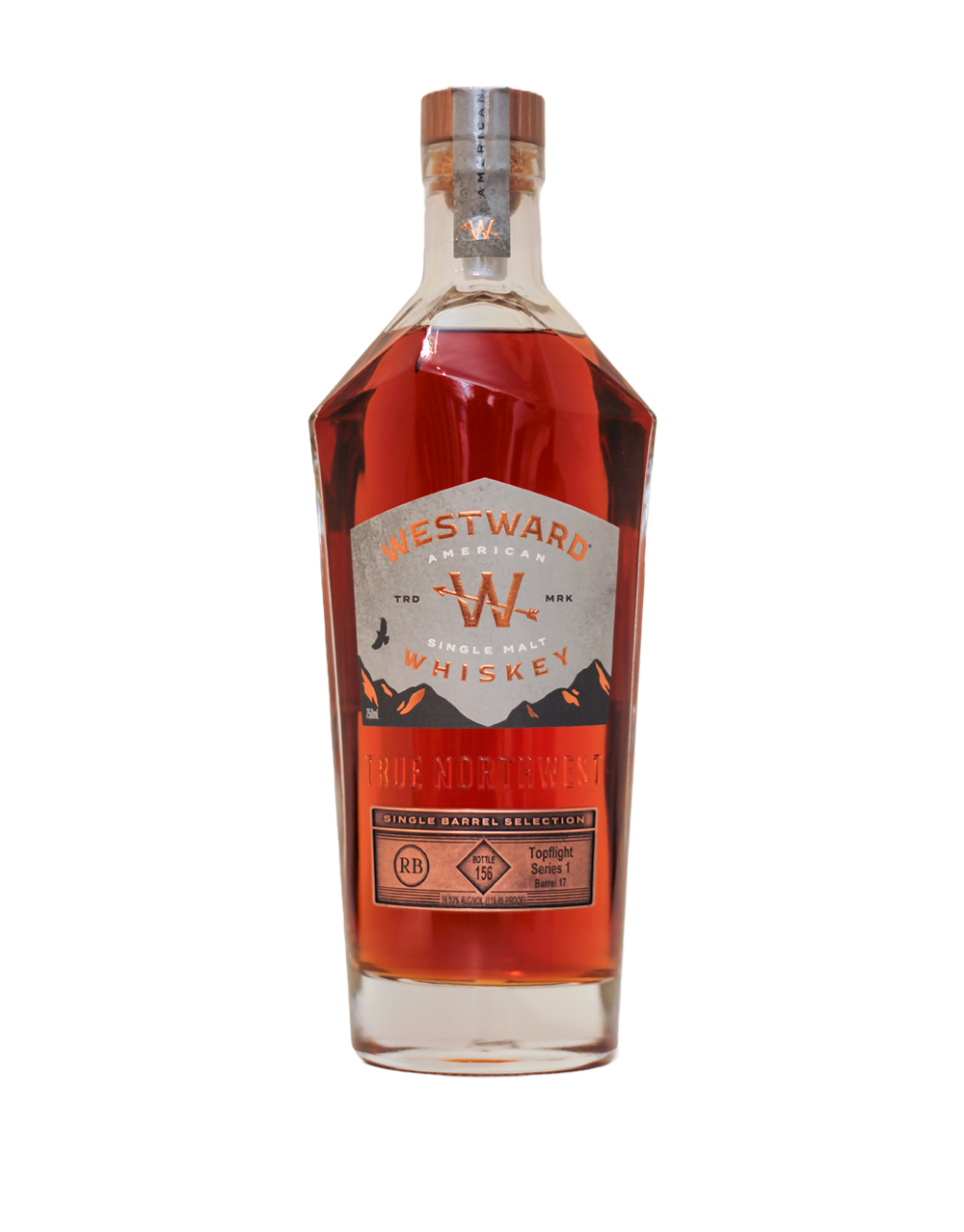 WESTWARD AMERICAN SINGLE MALT SWITCHBACK BARREL S1B17