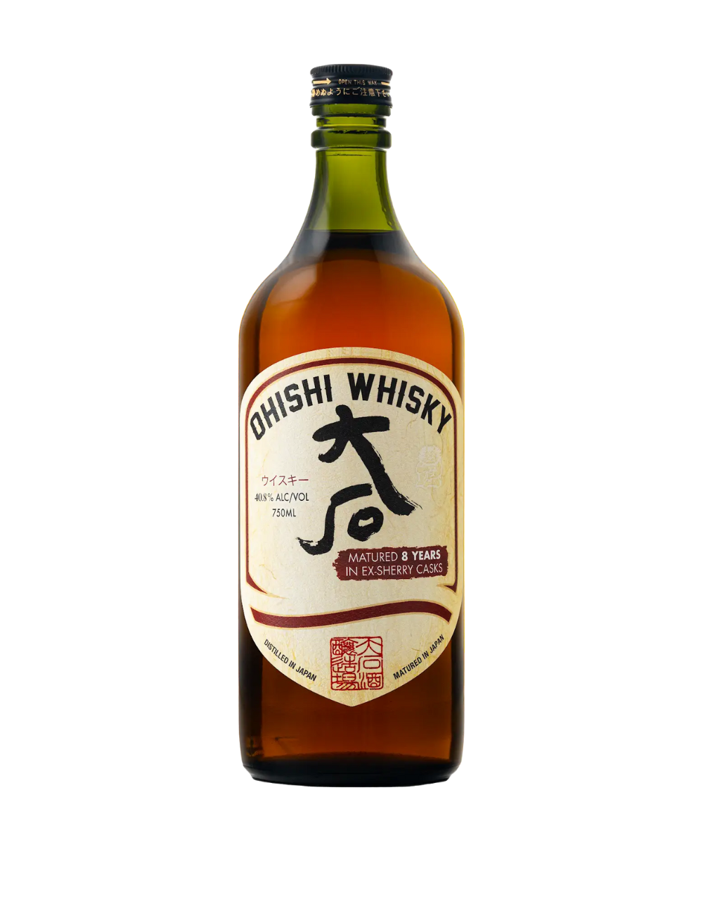 OHISHI 8 YEAR OLD SHERRY CASK WHISKY