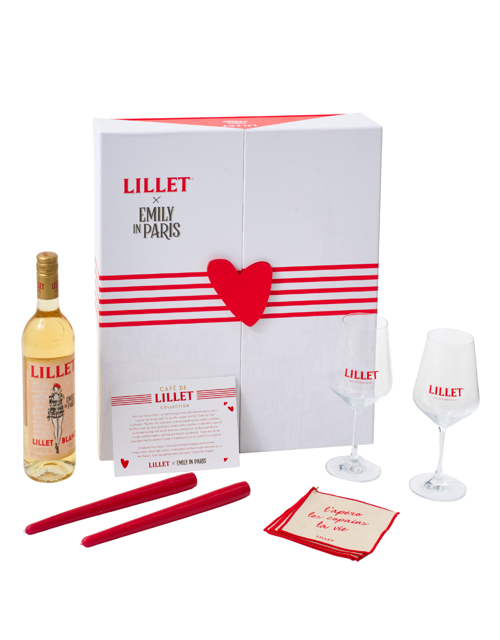 LILLET X EMILY IN PARIS: CAFÉ DE LILLET COLLECTION