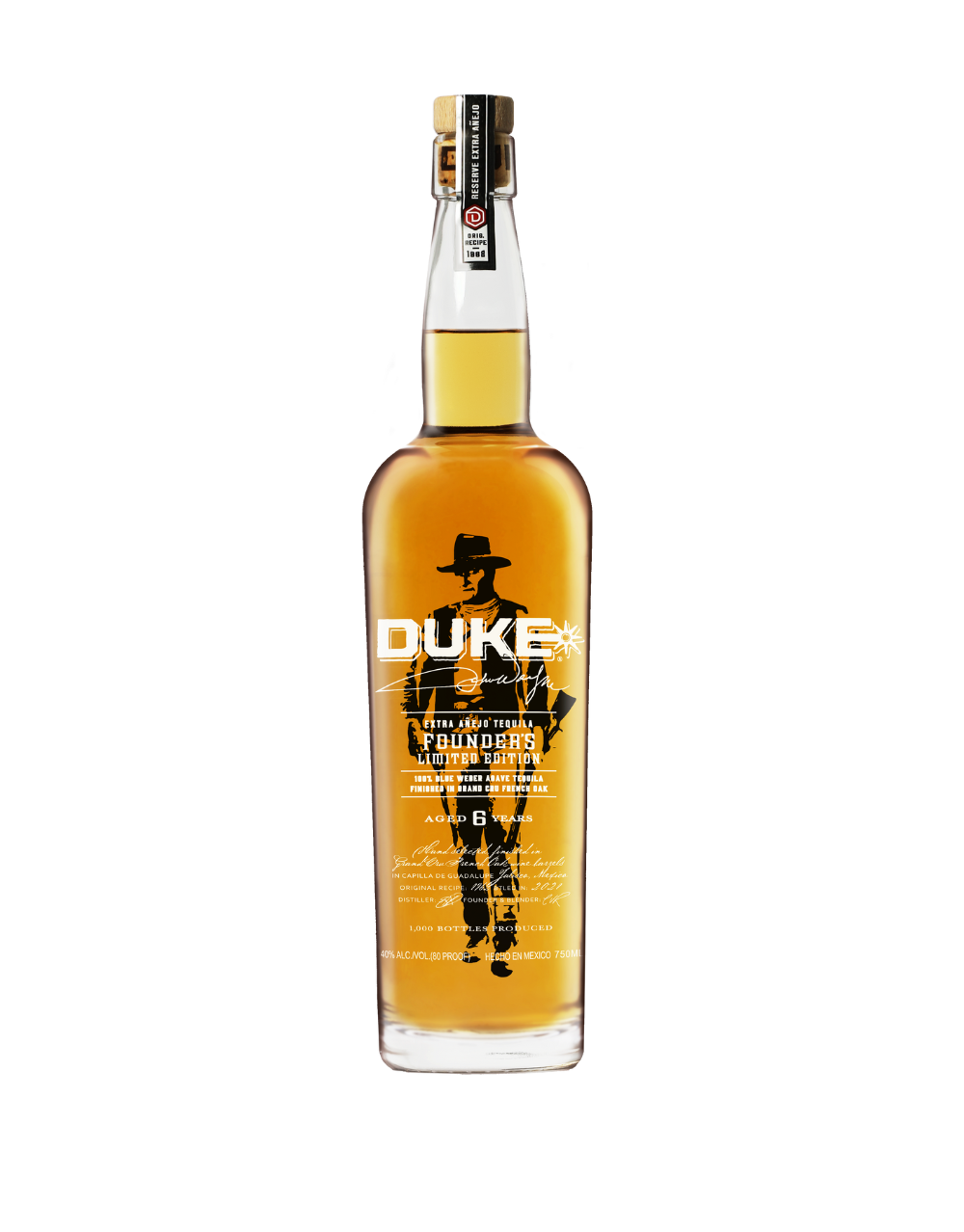 DUKE EXTRA AÑEJO TEQUILA FOUNDER'S LIMITED EDITION