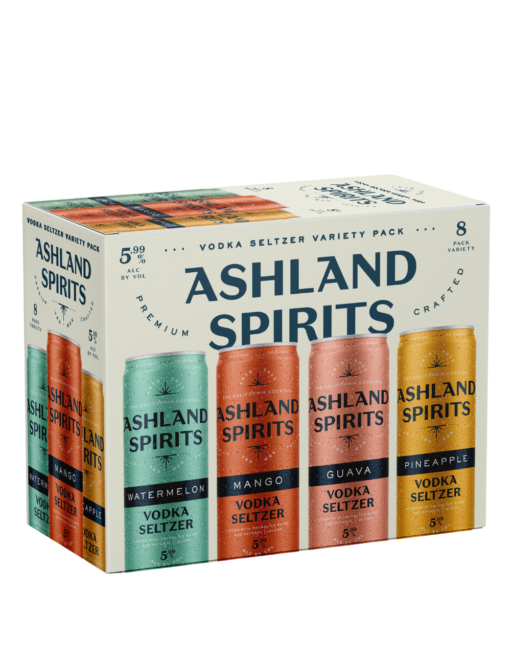 ASHLAND SPIRITS HARD SELTZER VODKA VARIETY PACK