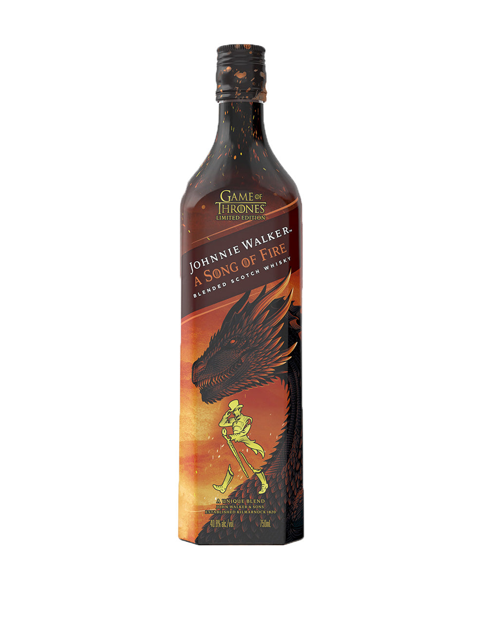 JOHNNIE WALKER A SONG OF FIRE BLENDED SCOTCH WHISKY