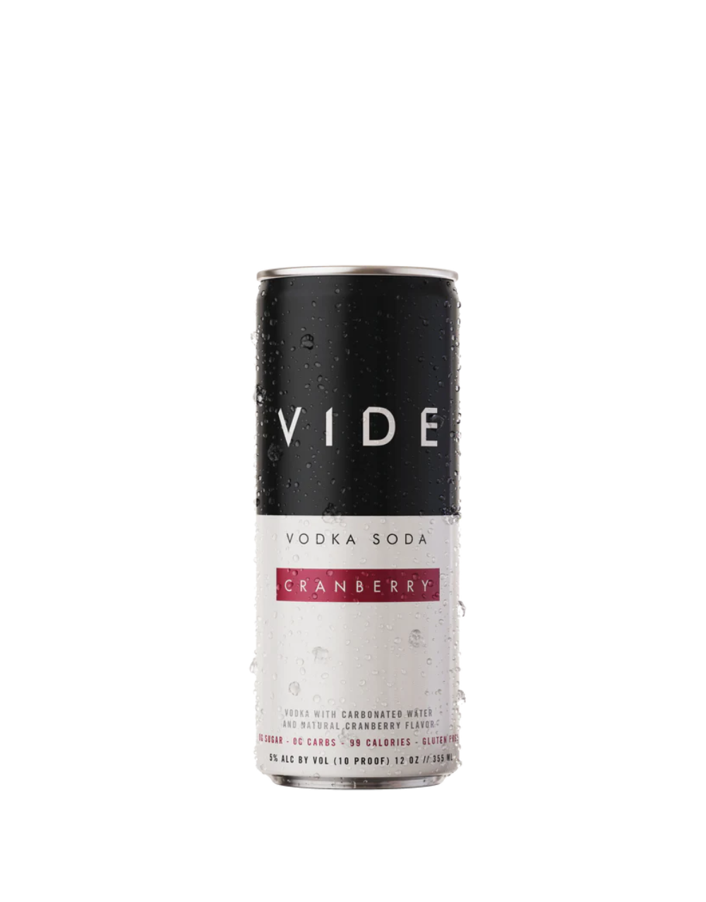 VIDE CRANBERRY VODKA SODA