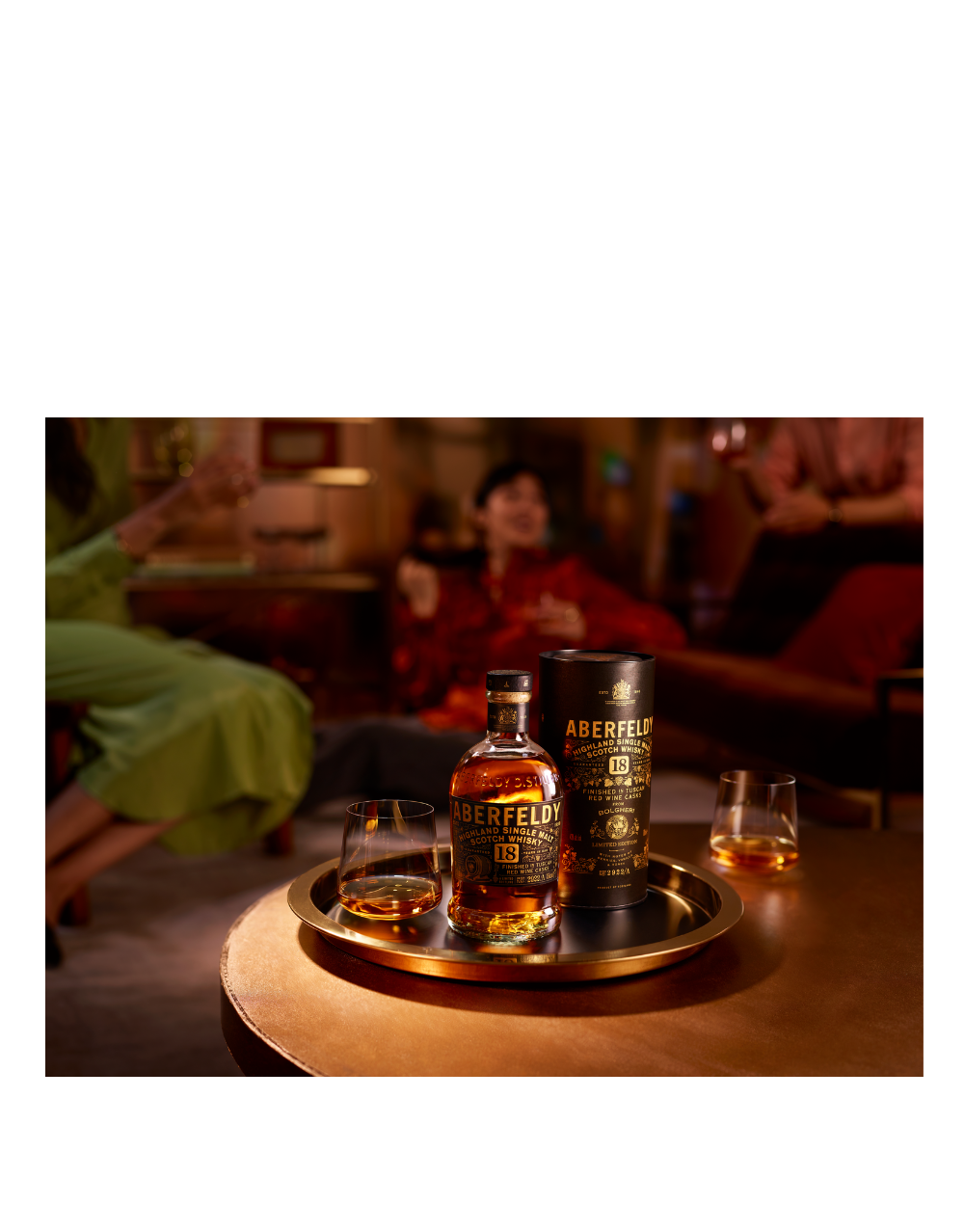 その他 Aberfeldy 18 Year Old Limited Release 18 Year Old Whisky, Finished In Tuscan Red Wine Casks