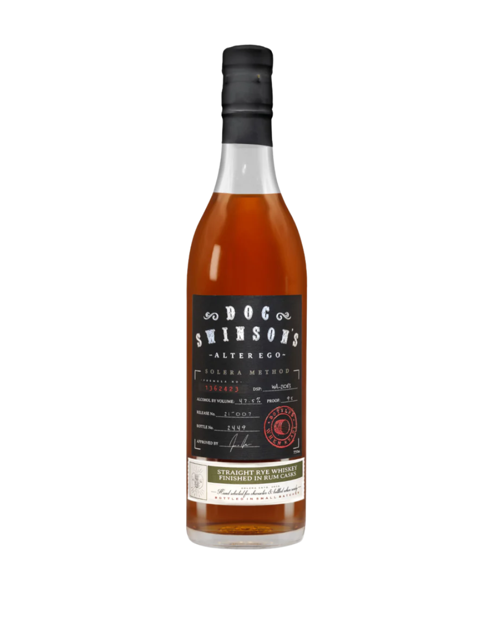DOC SWINSON'S ALTER EGO SOLERA RYE