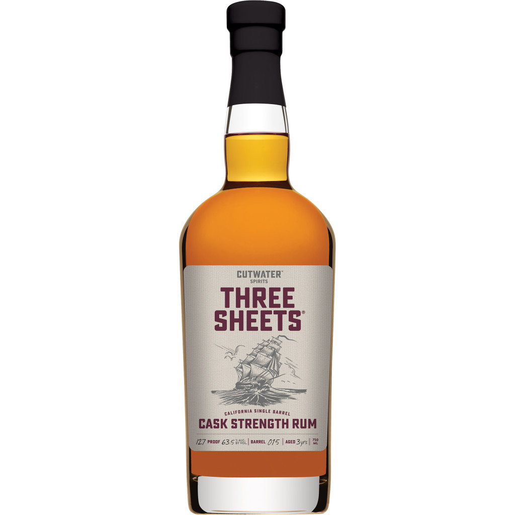 CUTWATER THREE SHEETS CASK STRENGTH RUM