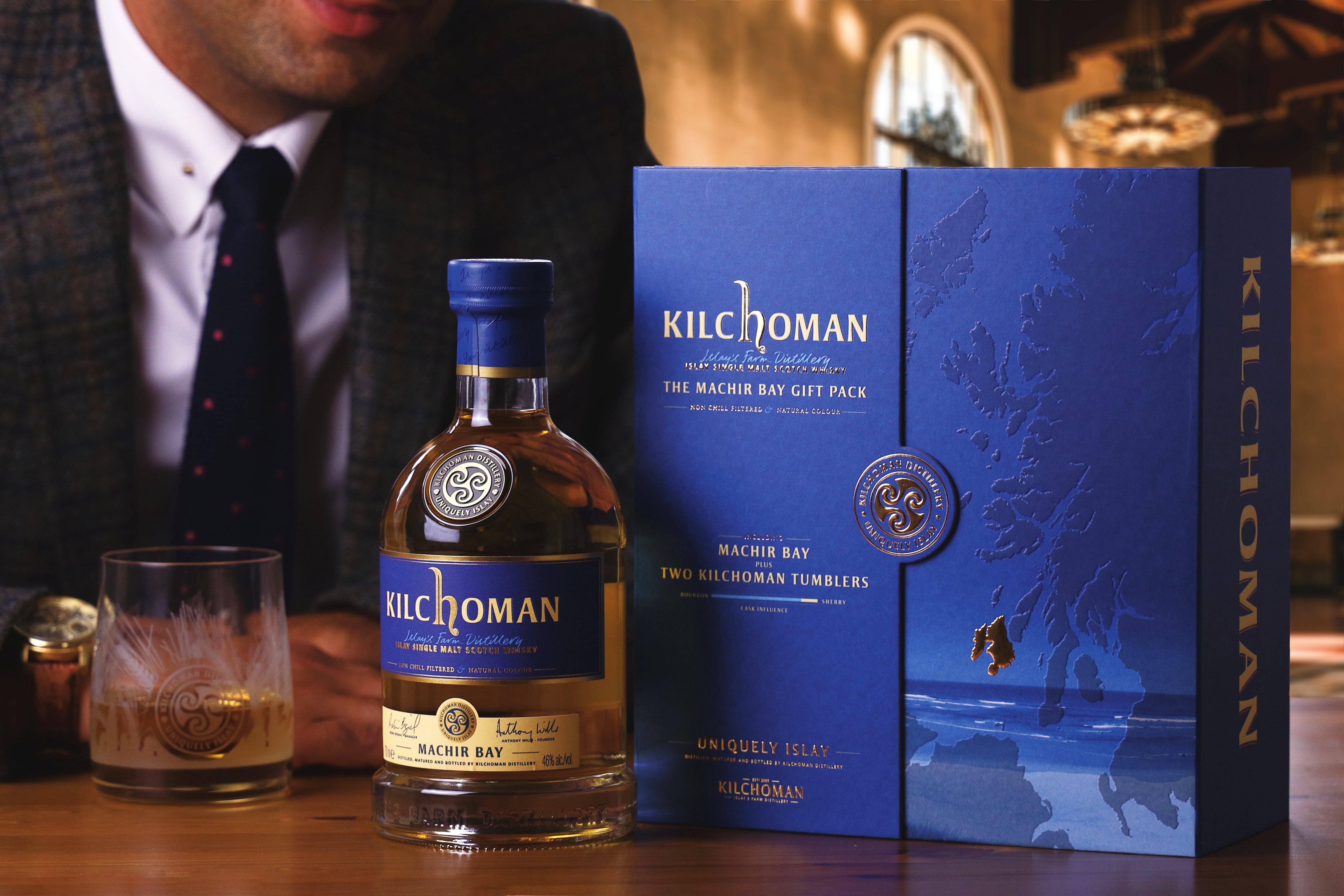 【本物新品保証】 Islay Bay Machir Kilchoman Single Gift Whiskey Scotch Malt ウイスキー
