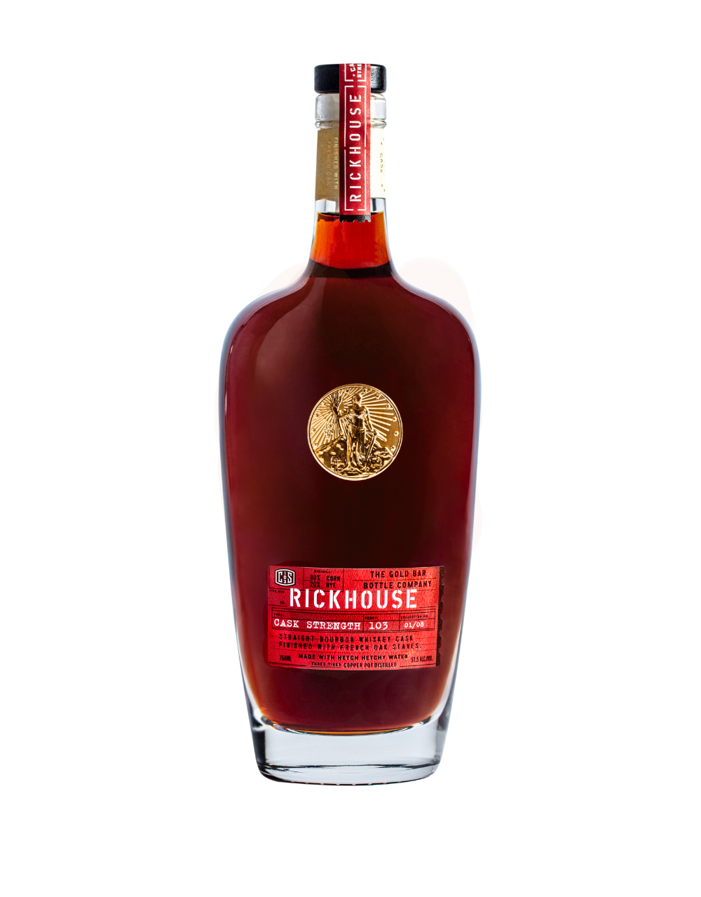 GOLD BAR® WHISKEY RICKHOUSE CASK STRENGTH BOURBON